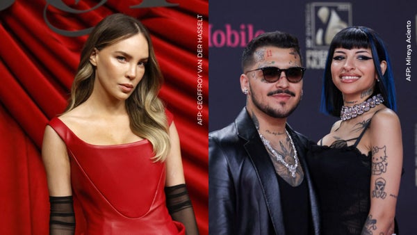 Belinda y Cazzu, exparejas de Nodal, se encontraron cara a cara en evento: así reaccionaron