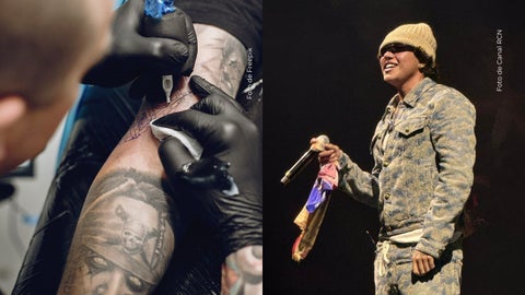 Beéle sorprende como tatuador.