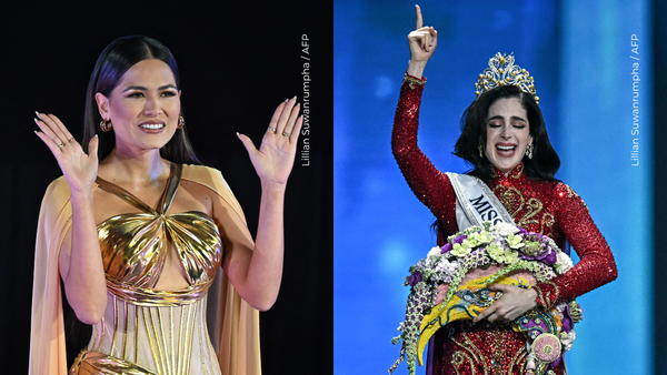 Andrea Meza tuvo insólita reacción al ver a Fátima Bosch con la corona de Miss Universo, ¿qué hizo?