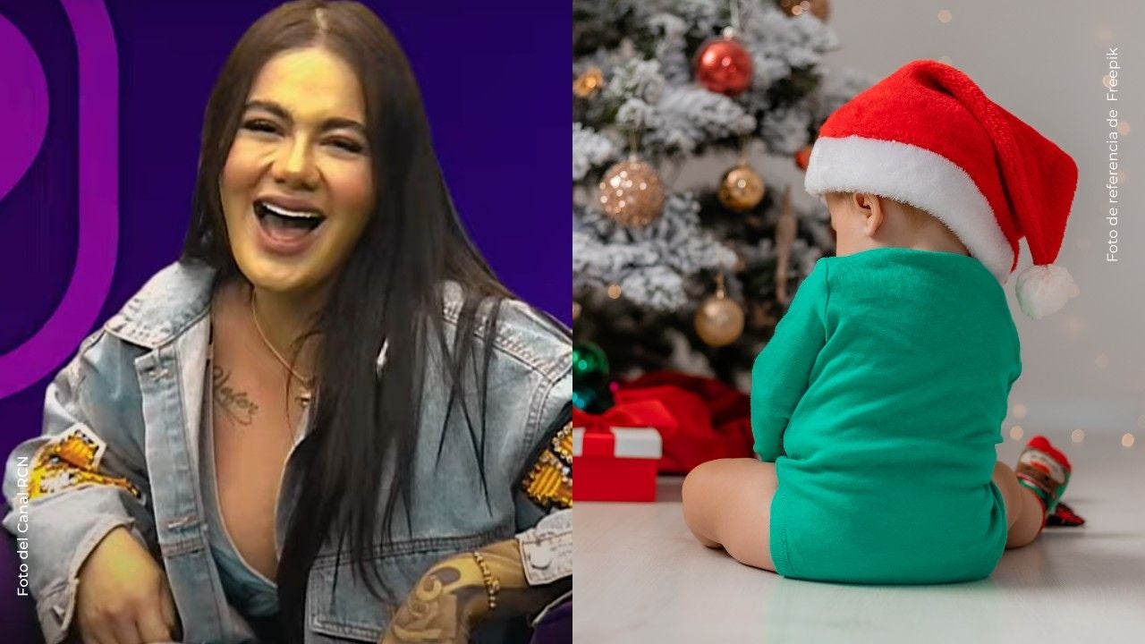 La tierna reacción de Cintia Cossio por la primera Navidad de su segundo hijo | VIDEO