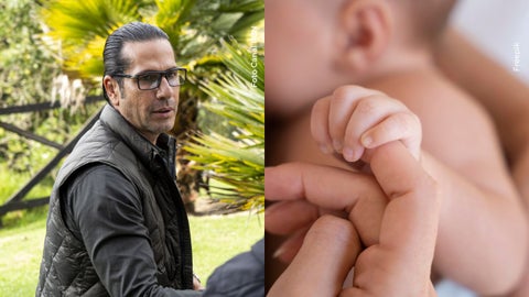 Gregorio Pernía mostró imágenes del parto