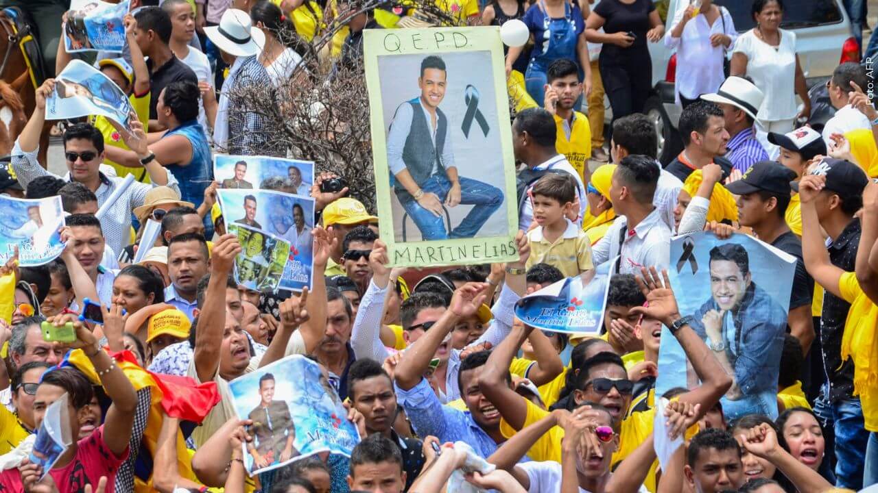 Martín Elías había ofrecido un concierto horas antes de su fallecimiento.