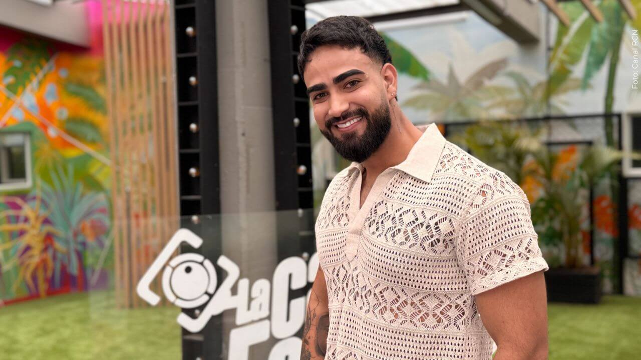 Eidevin López celebró en redes su llegada a La casa de los famosos Colombia 3.