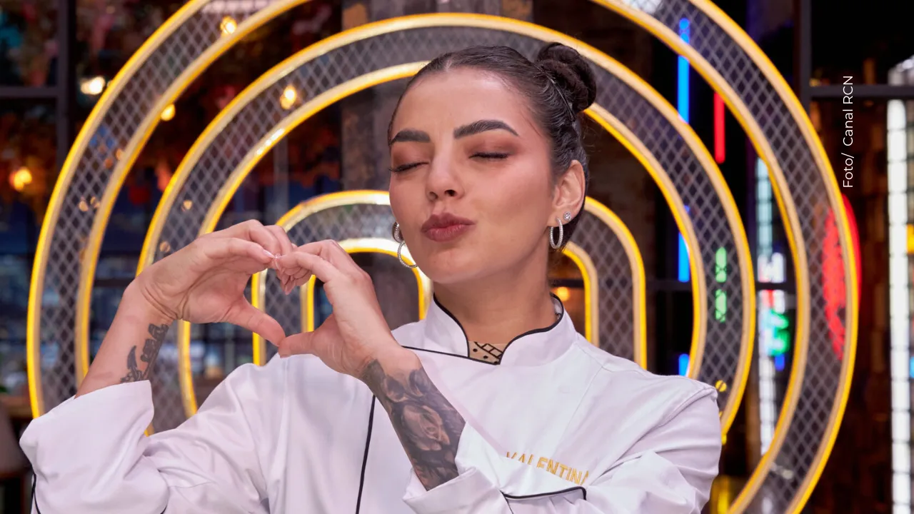 Valentina Taguado celebra su paso a la final de MasterChef