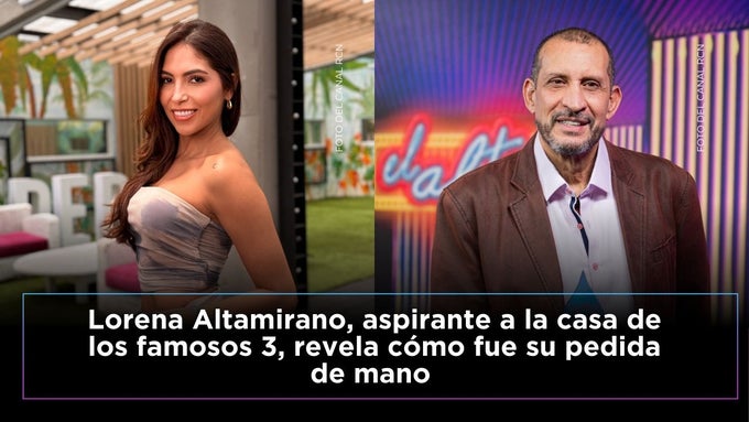 Lorena Altamirano cuenta cómo Fernando, El Flaco Solórzano, le pidió compromiso en Venecia