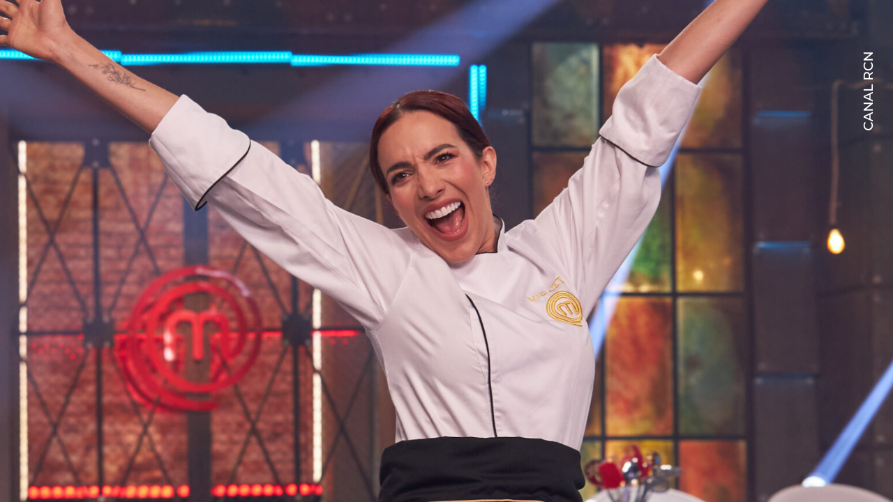 Violeta Bergonzi reacciona a triunfo en MasterChef celebrity 