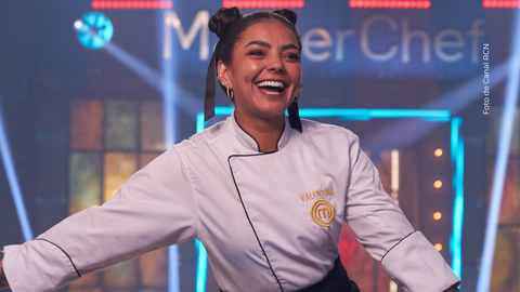 Valentina Taguado en la final de MasterChef Celebrity 2025.
