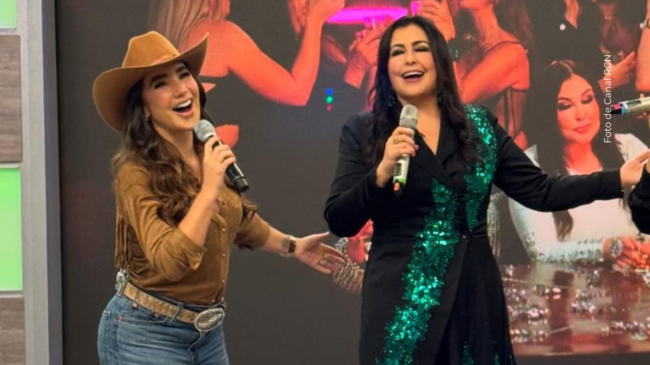 Paola Jara en entrevista en Buen día Colombia.