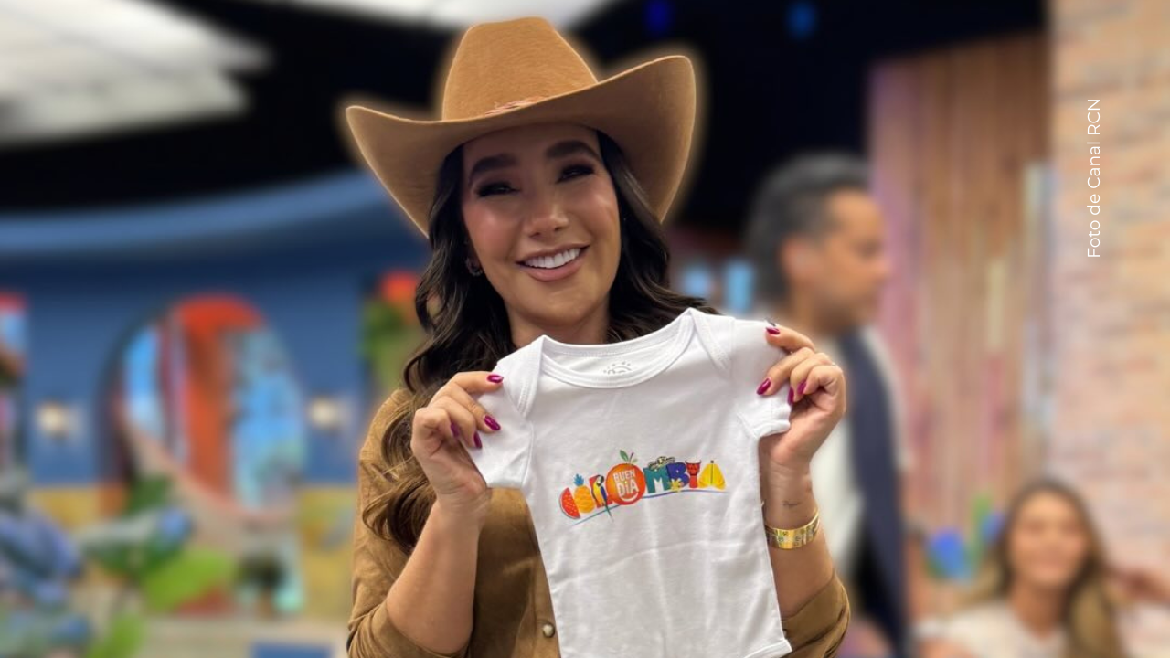 Paola Jara en entrevista en Buen día Colombia.