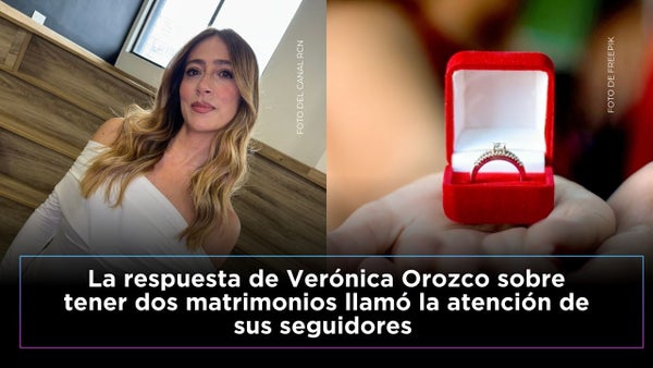 Verónica Orozco sorprende al revelar si tendría dos matrimonios y divierte en redes: esto dijo Verónica Orozco sorprende al revelar si tendría dos matrimonios y divierte en redes: esto dijo