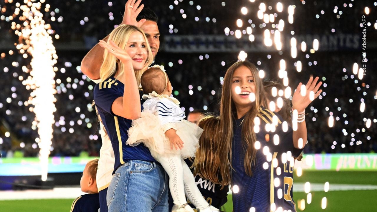 La emotiva reacción de Falcao al ver a su esposa interpretar canciones navideñas
