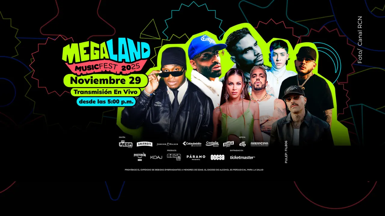 Megaland 2025 celebra 20 años con artistas de talla internacional
