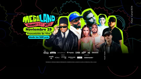 Megaland 2025 celebra 20 años con artistas de talla internacional