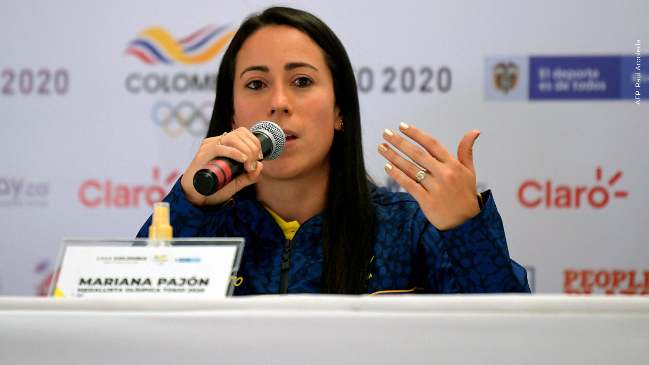 Él es Vicent Pelluard, el esposo y padre del primogénito de Mariana Pajón