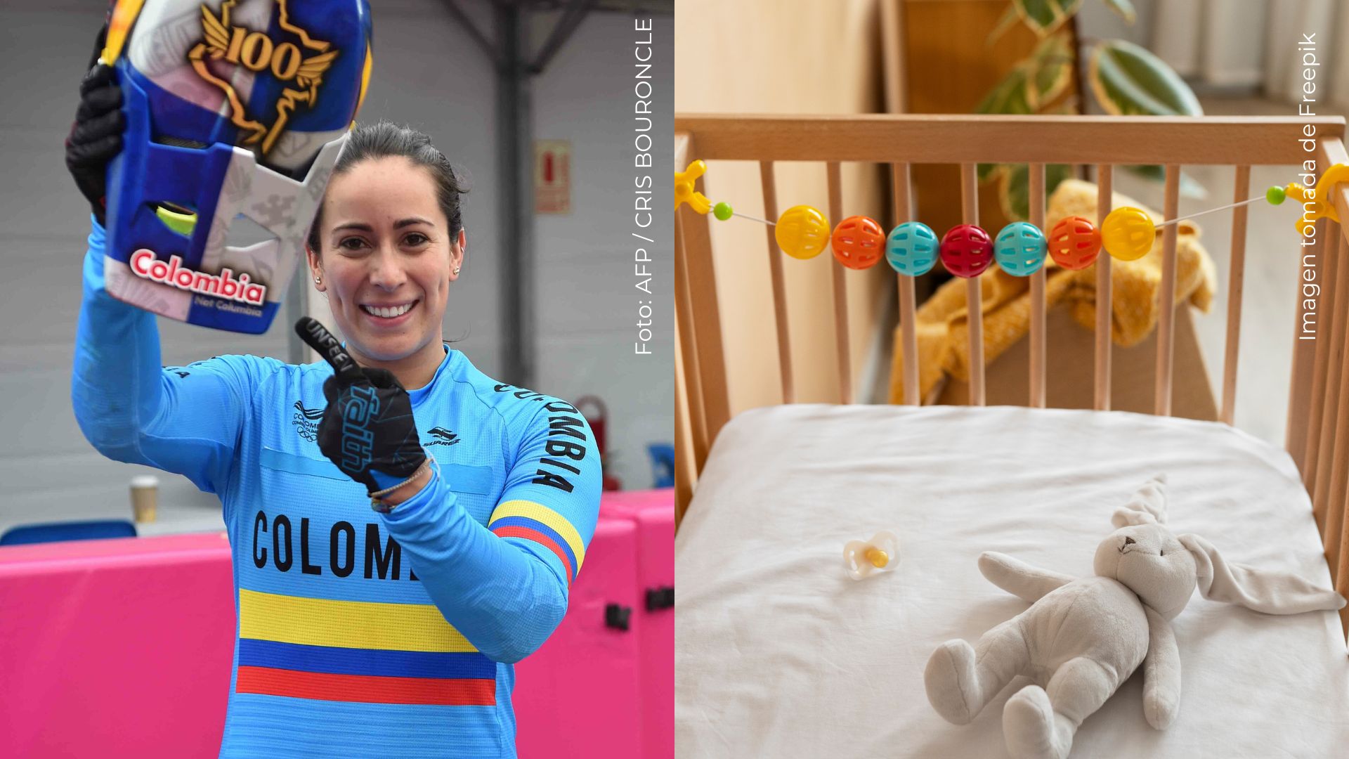 Mariana Pajón recibe mensajes de famosos por nacimiento de su primer bebé el 28 de noviembre.