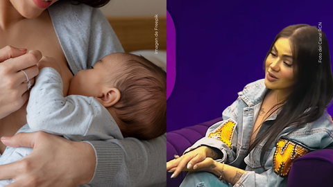 Cintia Cossio habla sin filtros sobre su maternidad, críticas y lactancia