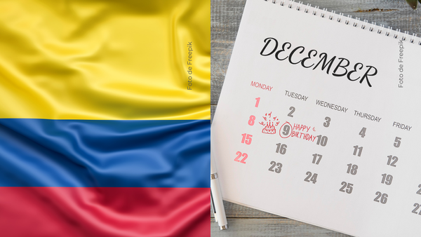 Festivos de diciembre de 2025 en Colombia: conozca aquí el calendario del último mes del año