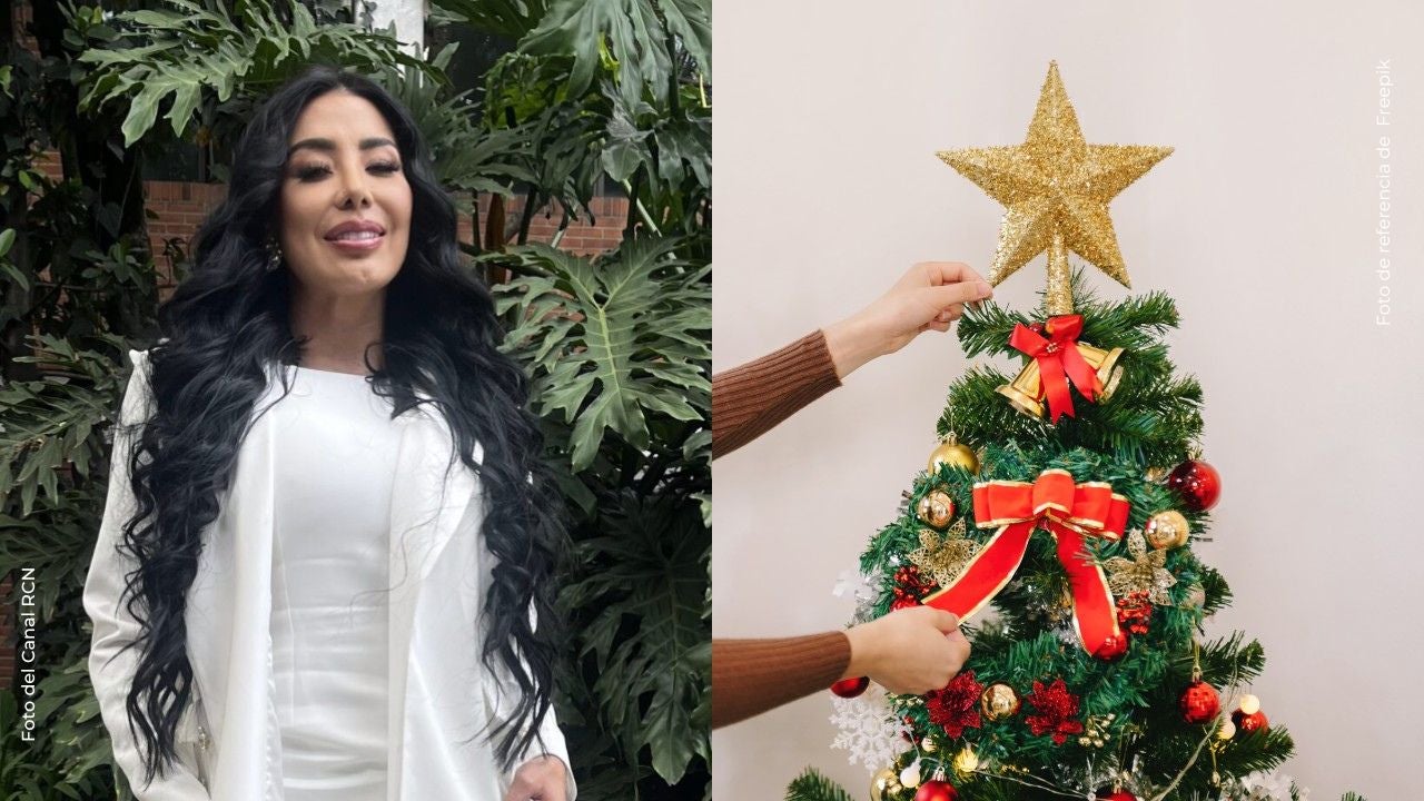 Marcela Reyes presumió su casa decorada para Navidad y causó sensación