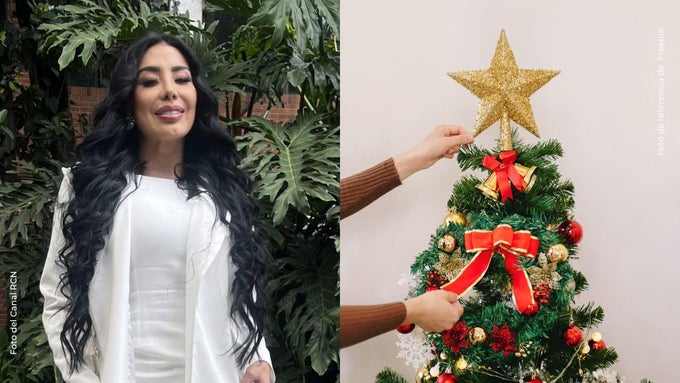 Marcela Reyes presumió su casa decorada para Navidad y causó sensación