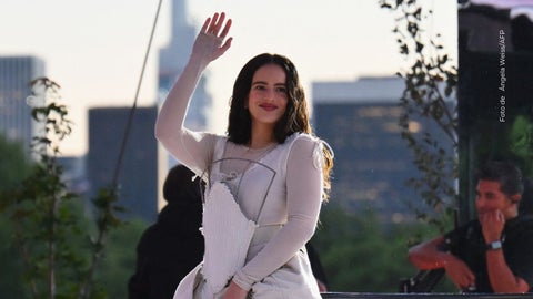 Rosalía sorprende en su visita a Sudamérica.