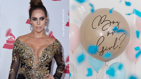 Sara Corrales revela el género de su bebé.