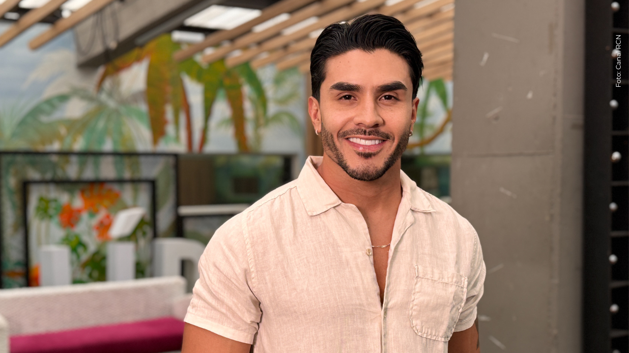 Él es Santiago Ríos, aspirante del tercer grupo de La casa de los famosos Colombia.