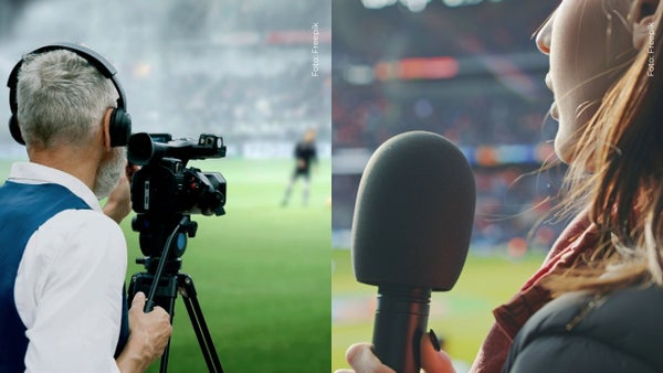 Reconocida presentadora sufre desmayo en vivo durante un partido de fútbol; quedó grabado en video