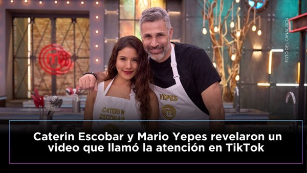 Caterin Escobar y Mario Yepes sorprenden en TikTok con un video que llamó la atención de los fans