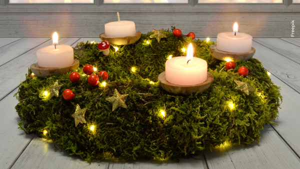 ¿Qué es la corona de adviento y cómo hacerla?