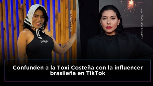 Video viral hace que todos confundan a la Toxi Costeña con reconocida influencer brasileña Video viral hace que todos confundan a la Toxi Costeña con reconocida influencer brasileña