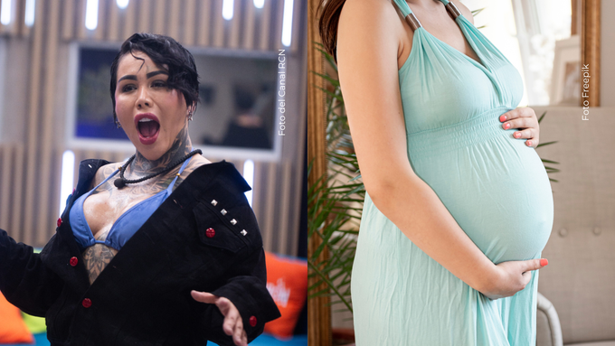 Yina Calderón, embarazo