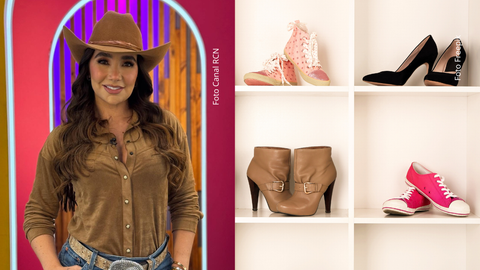Jessi Uribe mostró el gigantesco clóset de Paola Jara y sus más de 70 pares de zapatos.
