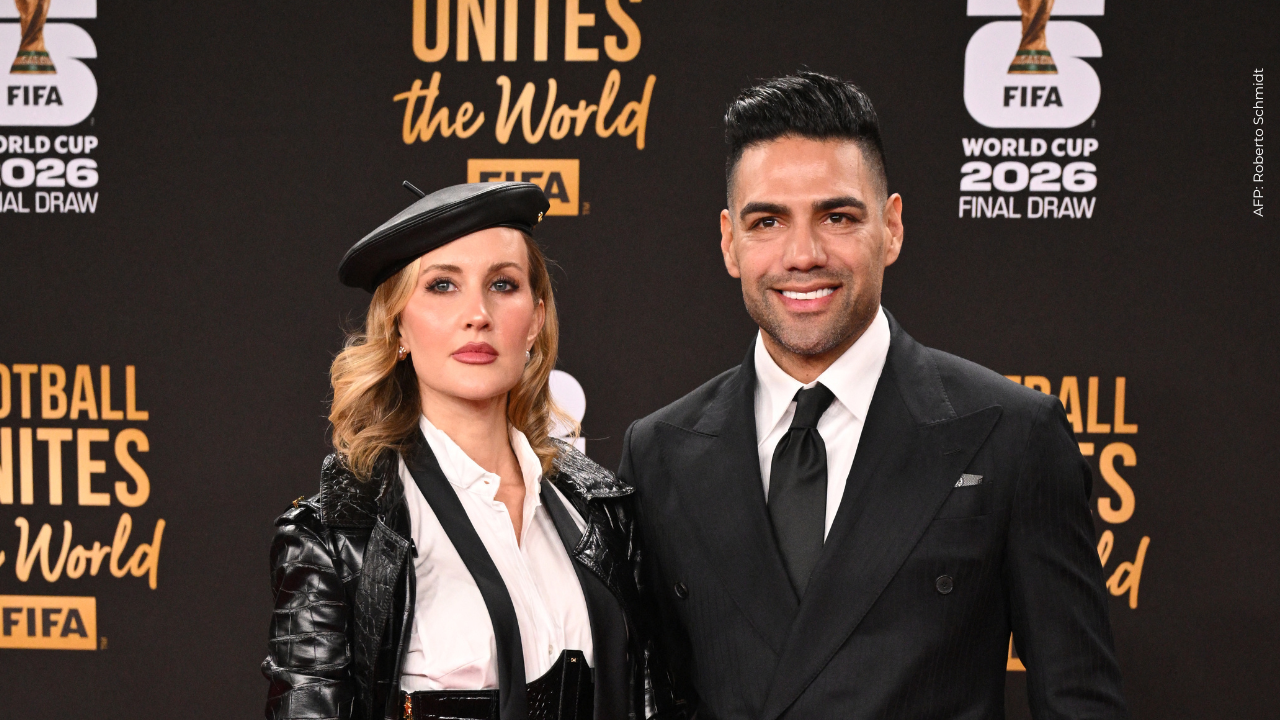 ¡Reencuentro de leyendas! Así lucieron Yepes y Falcao en el sorteo del mundial 2026