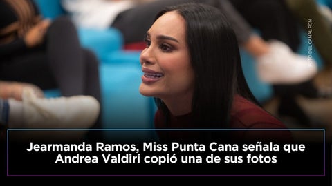 Miss Punta Cana aseguró que Andrea Valdiri copió una de sus fotos