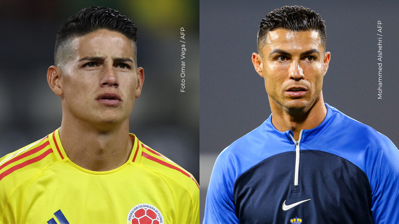 James Rodríguez, Cristiano Ronaldo