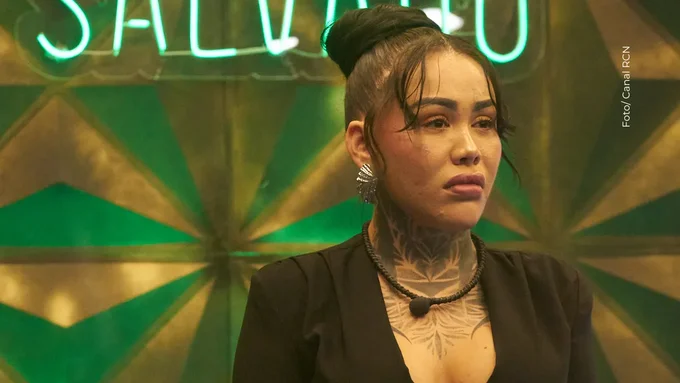 Yina Calderón contó por qué terminó en el piso de un supermercado