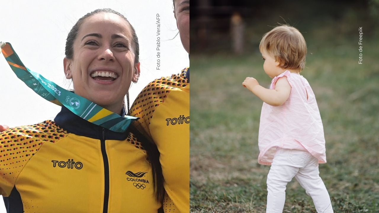Mariana Pajón cambia la bicicleta por la maternidad. 