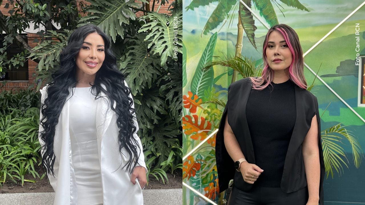 Marcela Reyes y Manuela Gómez juntas