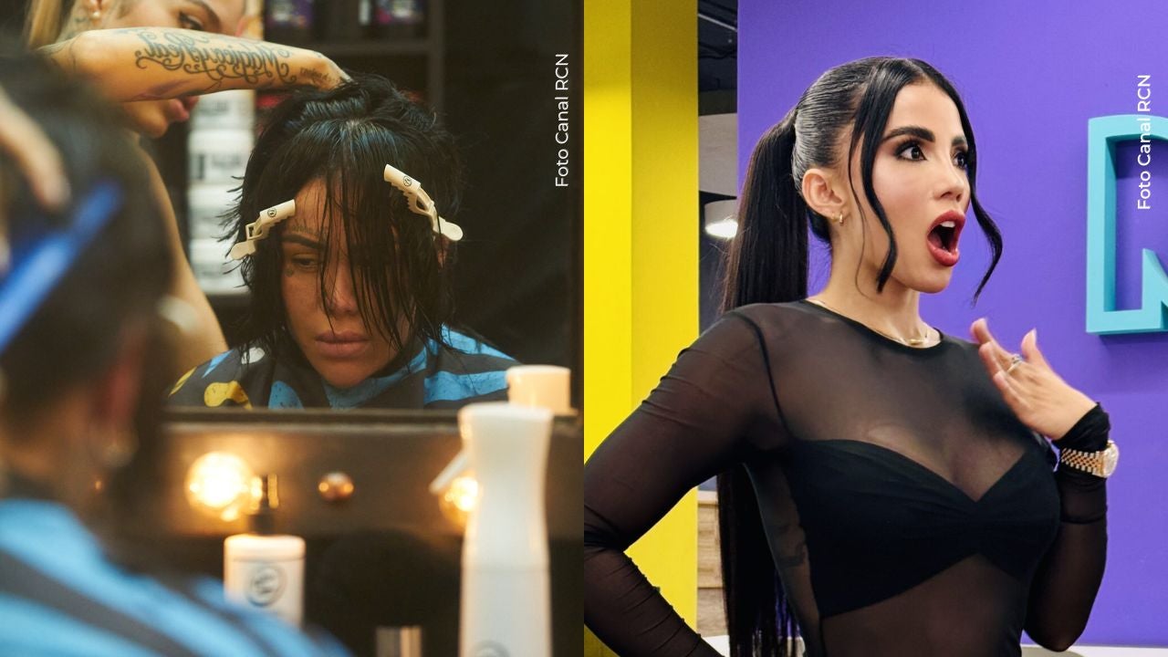 Yina Calderón se cambió el look tras ser comparada con Karina García