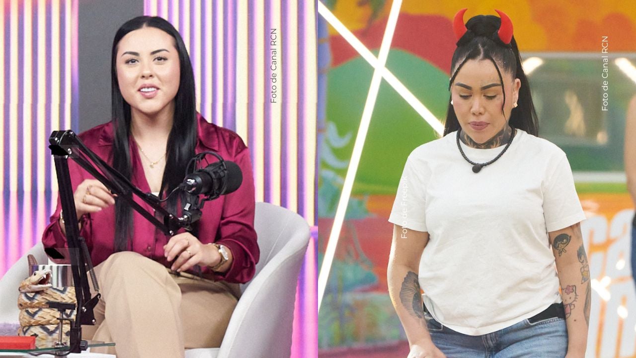 Yina Calderón y su hermana Juliana demuestran que son inseparables.