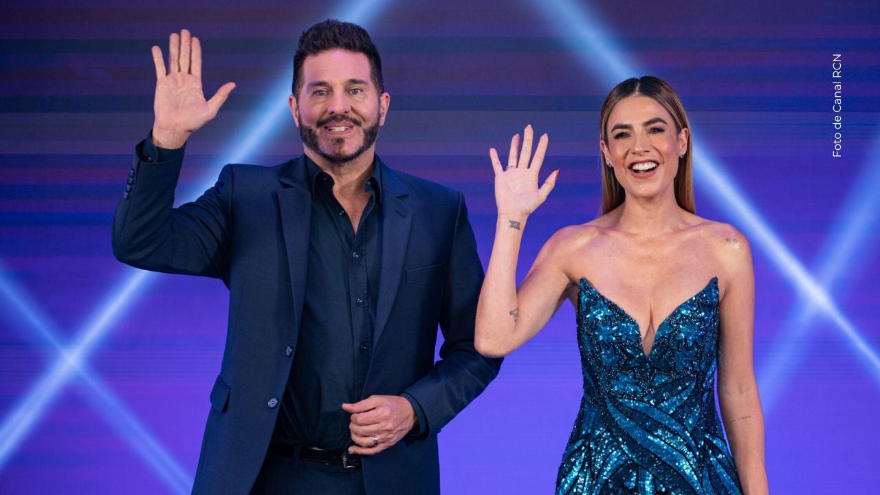 Carla Giraldo y Marcelo Cezán video promocional de La casa de los famosos.