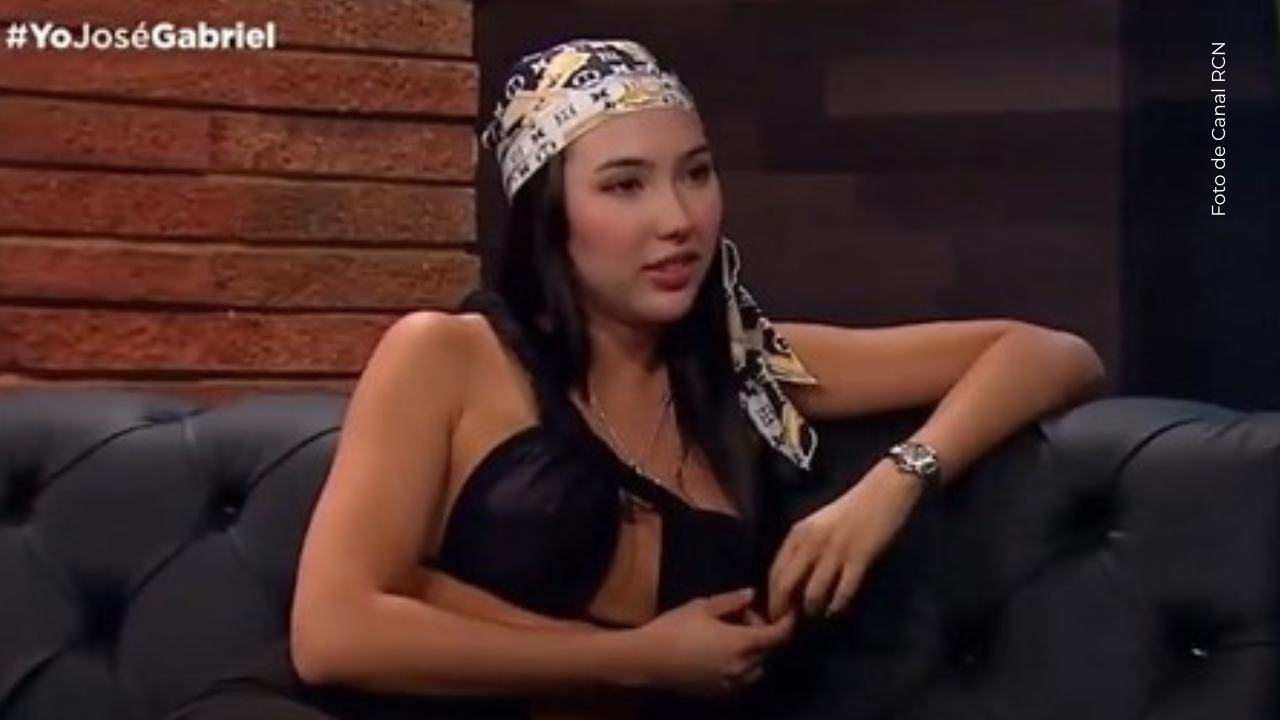 Aida Victoria en una entrevista para Yo José Gabriel.