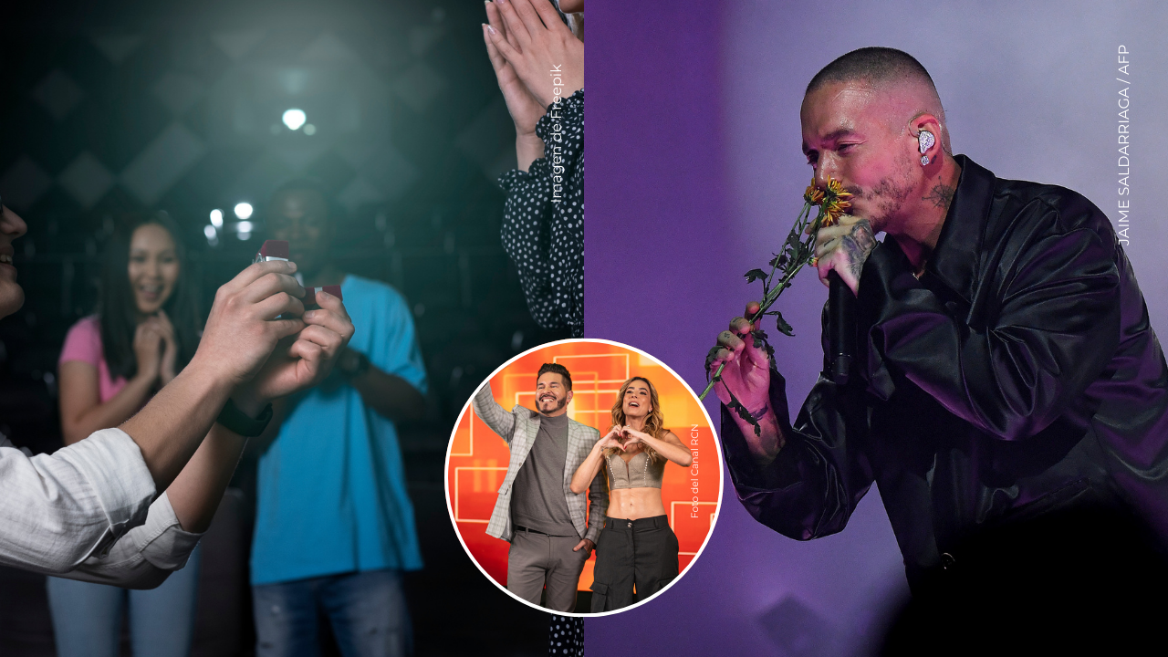 Alexa Torrex se compromete en concierto de J Balvin