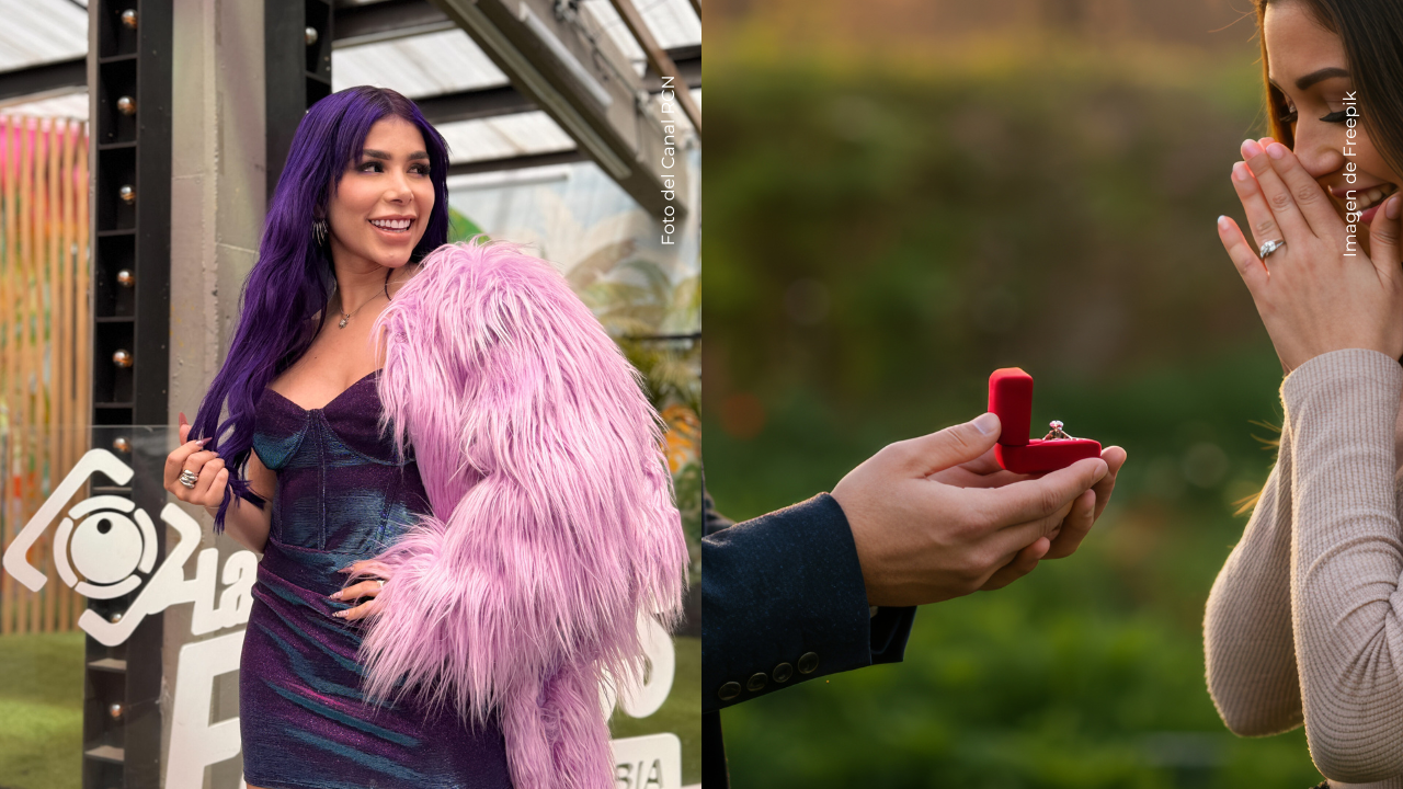 Alexa Torrex se compromete en concierto de J Balvin