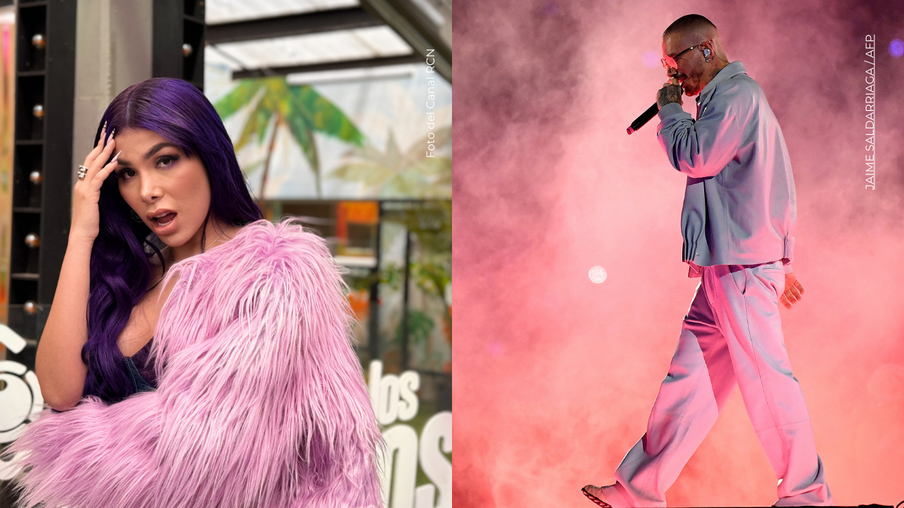 Alexa Torrex se compromete en concierto de J Balvin