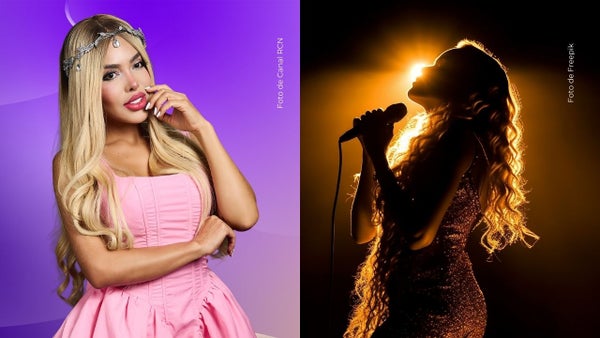 La Barbie colombiana reveló fotos de su pasado como cantante y empresaria junto a grandes artistas