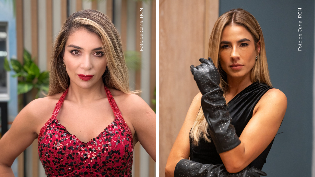 Carla Giraldo en La casa de los famosos Colombia - Marilyn Patiño posando a la cámara.