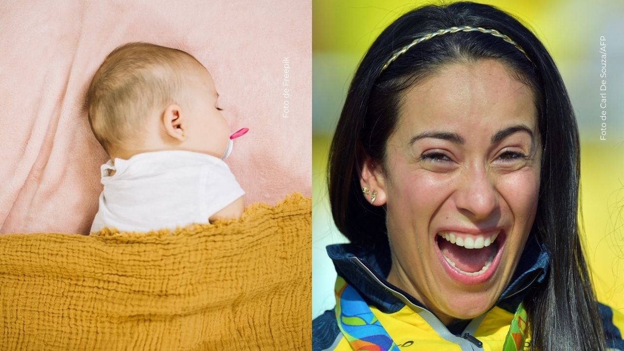 Mariana Pajón enternece las redes sociales.