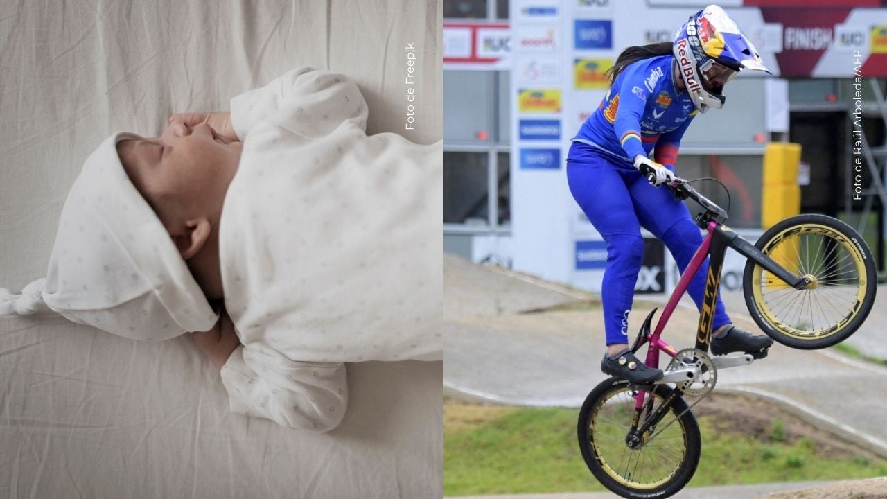 Mariana Pajón se convirtió en madre este año. 