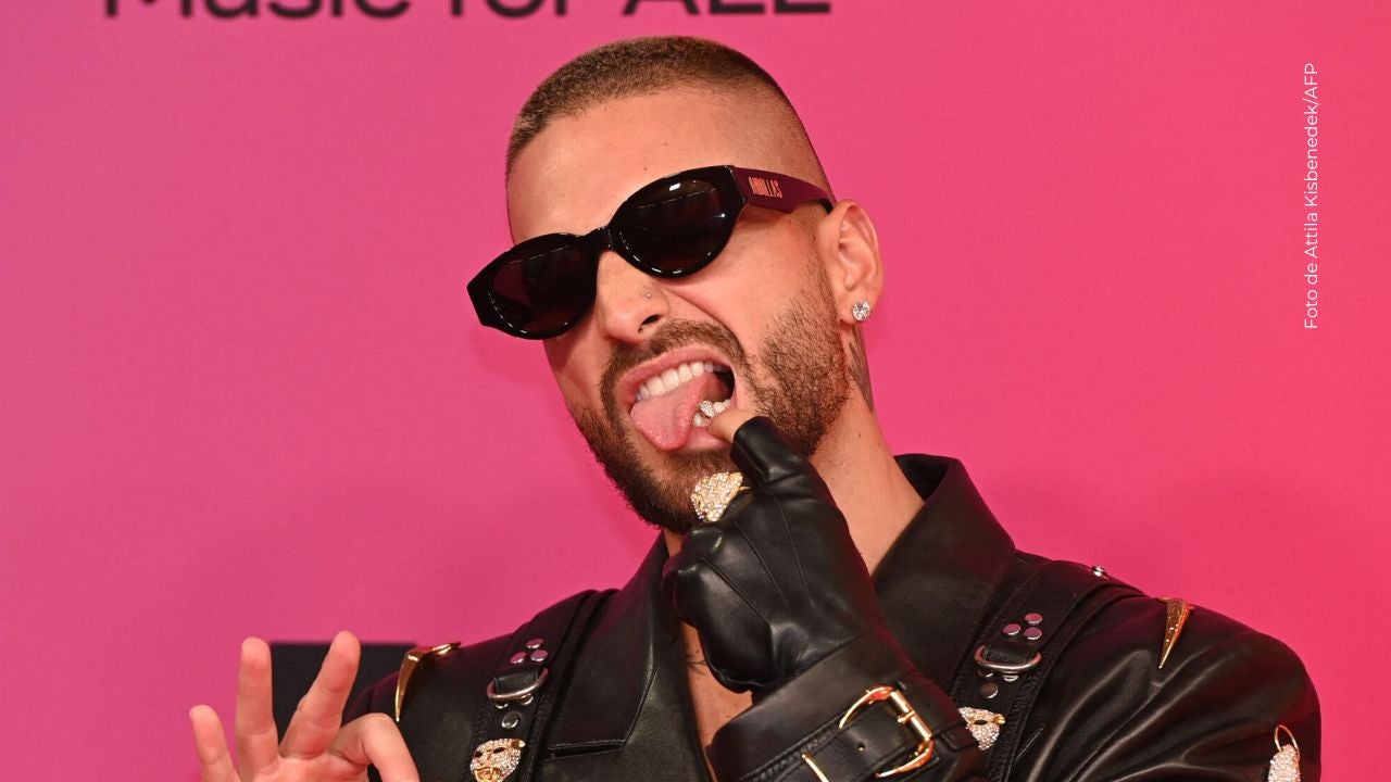 Maluma felicita a su primo Romeo. 